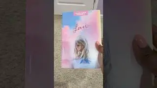 Lover cd book! #taylorswift #music #cd