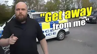 UK Cops Push Auditor Around &mdash; Outrageous Abuse of Power Caught on Camera