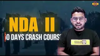 NDA 2 2021 Preparation | SHERSHAAH CRASH COURSE BATCH | By Exampur Defence Warriors