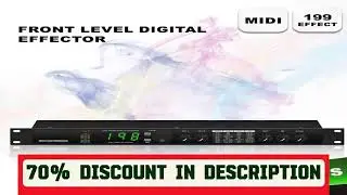 #Echo hybrid digital audio processor multi effects digital reverb 199 preset sound effects lifting
