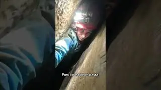 Non puoi girare la testa  #avventure #perte #grotte #speleology #speleologia #speleo #grotte