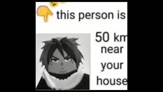 This Person Is 100km Near Your House #yba #roblox #jojo