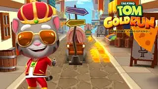Talking Tom Gold Run - Medieval Side Theme