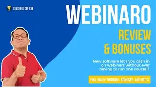 Webinaro Review and Bonuses