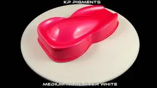 KP Pigments Medium Rare Pearl over a White PlastiDip Basecoat