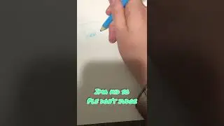 Drawing dog with 3D glasses!