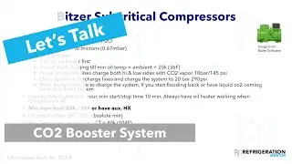 Teaching Tool for CO2 Booster Systems