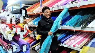 HOLIDAY FABRIC SHOPPING AT FABRICLAND | KIM DAVE