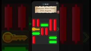Mini Game 24 August Hamster Kombat Today 