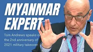 Deny the legitimacy of Myanmar&rsquo;s military junta -- expert Tom Andrews speaks on coup anniversary