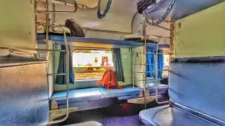 Neat & clean 3A coach interior of 16345 Netravati Express