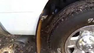 Mopar Rear Mudflaps / Splashguards on Ram 2500 4th Gen