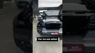 Thar roxx Star edition Black colour #roxxstaredition #tharroxx2026  #shorts #automobile
