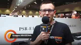 Yamaha PSR-E363 - KEY STORE na Musikmesse 2017