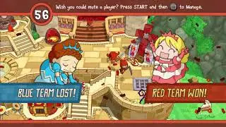 Fat Princess Demo Multiplayer - Gameplay [1080p] [60fps]