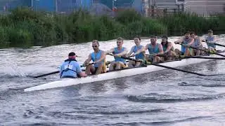 99 M1, Cambridge Town Bumps 2021 (slow motion rowing)