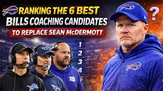 Who Should Replace Sean McDermott? Ranking the 6 Best Bills Coaching Candidates #nfl #billsmafia 