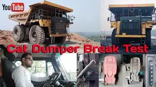 Cat Dumper break Test || Cat Dumper Break Adjustment ||