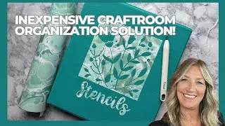 Inexpensive Craft Organization solution!
