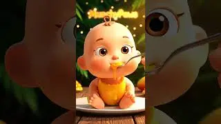 🥭 Slurp... crunch... giggle!Our Mango Baby is here with sweet ASMR magic 🍯👶🎧#MunchyPaws