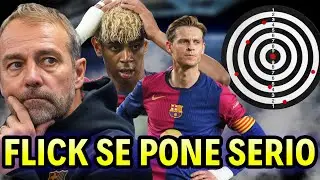 ‼️HANSI FLICK SE PONE SERIO CON ...‼️💙Última hora FC BARCELONA❤️