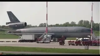 ✈[HD] NAF DC-10-30 VERY CLOSE (KDC10) - Koninklijke Luchtmacht - Taxi & Takeoff @ Hamburg