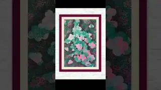 Unique Texture Art #creativeart #textureart #uniqueart #drawing #artandcraft #painting