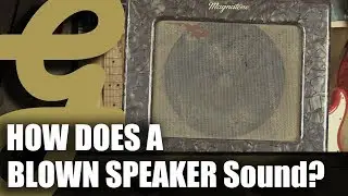 What Does a Blown Speaker Sound Like?