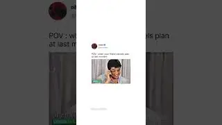 plan cancel at last moment
