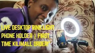 Fast Unboxing: Kilimall Desktop Ring Light + Phone Holder!&rdquo;📦📱