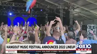 Hangout Music Festival announces artist lineup for 2022