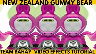 NEW ZEALAND GUMMY BEAR Gummib&auml;r SONG | 6 SUPER SCARY COOL WEIRD DIFFERENT EFFECTS - TUTORIAL PART 2
