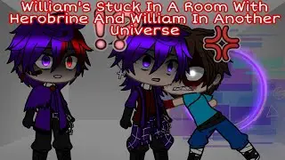 If William Is Stuck In A Room With Herobrine And William In Another Universe || GachaPuppies