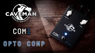 Caveman Audio COM1 Opto Comp - Music & Demo by A. Barrero