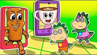😂 Spike&rsquo;s Phone Adventure! 📱 Healthy Habits 🔥 Fire Spike Kids Stories