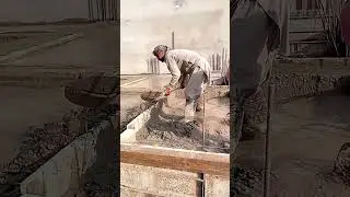 Lenter Filling Method for Best Results#construction #shots #shorts #civilwork #diy #ytshorts
