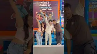 India&rsquo;s biggest trampoline park in jammu💫❤️| #food #foodie #shorts