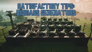 Satisfactory Tips: The PERFECT Biomass Burner Setup