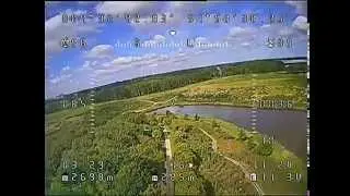 Sony Effio-V 800TVL FPV camera first flight