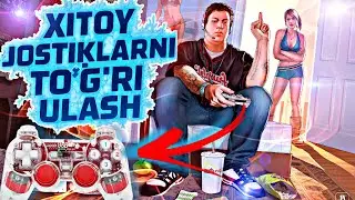 XITOY JOSTIK GAMEPADLARNI KOMPYUTERGA TO'G'RI ULASH