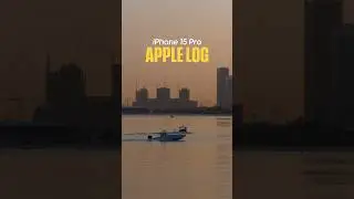 Apple ProRes Log: Test, Before and After Examples! #apple #iphone #prores