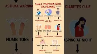 👉 Small Symptoms with Big Meaning | Hidden Health Warnings You Shouldn&rsquo;t Ignore #healthylifestyle