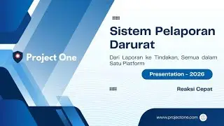 Project One - Demo Aplikasi Laporan Darurat Berbasis AI | Emergency Reporting System