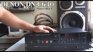 DENON DN C630   Compact Disc Player Black