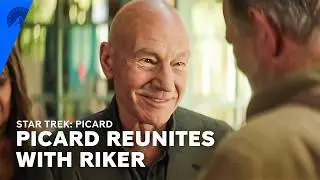 Star Trek: Picard | Picard Reunites with Riker (S1, E7) | Paramount+