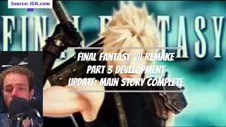Final Fantasy VII Remake Part 3 Development Update: Main Story Complete