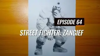 [ COLOR PENCIL ART ] EPISODE 64: STREET FIGHTER - ZANGIEF (CAPCOM)