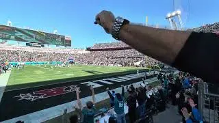 Week 18 Jaguars vs Titans - Cam Little DRILLS 67 YARD FG To Set New Outdoor FG Record!