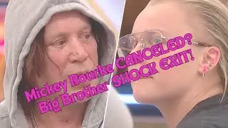 Mickey Rourke Leaves Celebrity Big Brother After CONTROVERSIAL Incidents