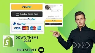 How To Add Credit & Debit Card Paypal Smart Buttons in Shopify DAWN Theme 2024